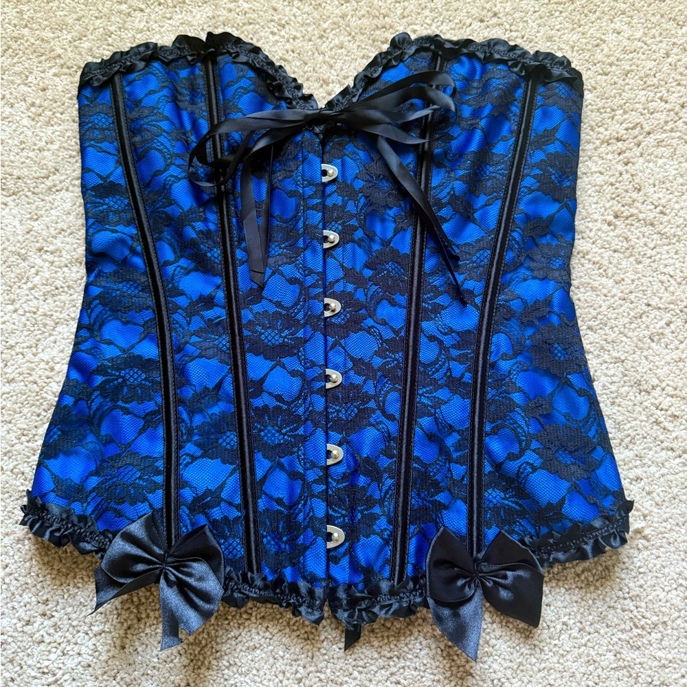 Royal Blue Corset!